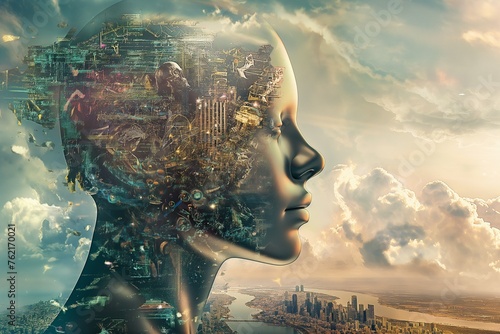future world where imagination knows no bounds, artificial intelligence transcends mere software