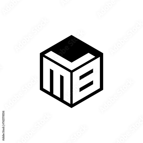 MBL letter logo design with white background in illustrator, vector logo modern alphabet font overlap style. calligraphy designs for logo, Poster, Invitation, etc.