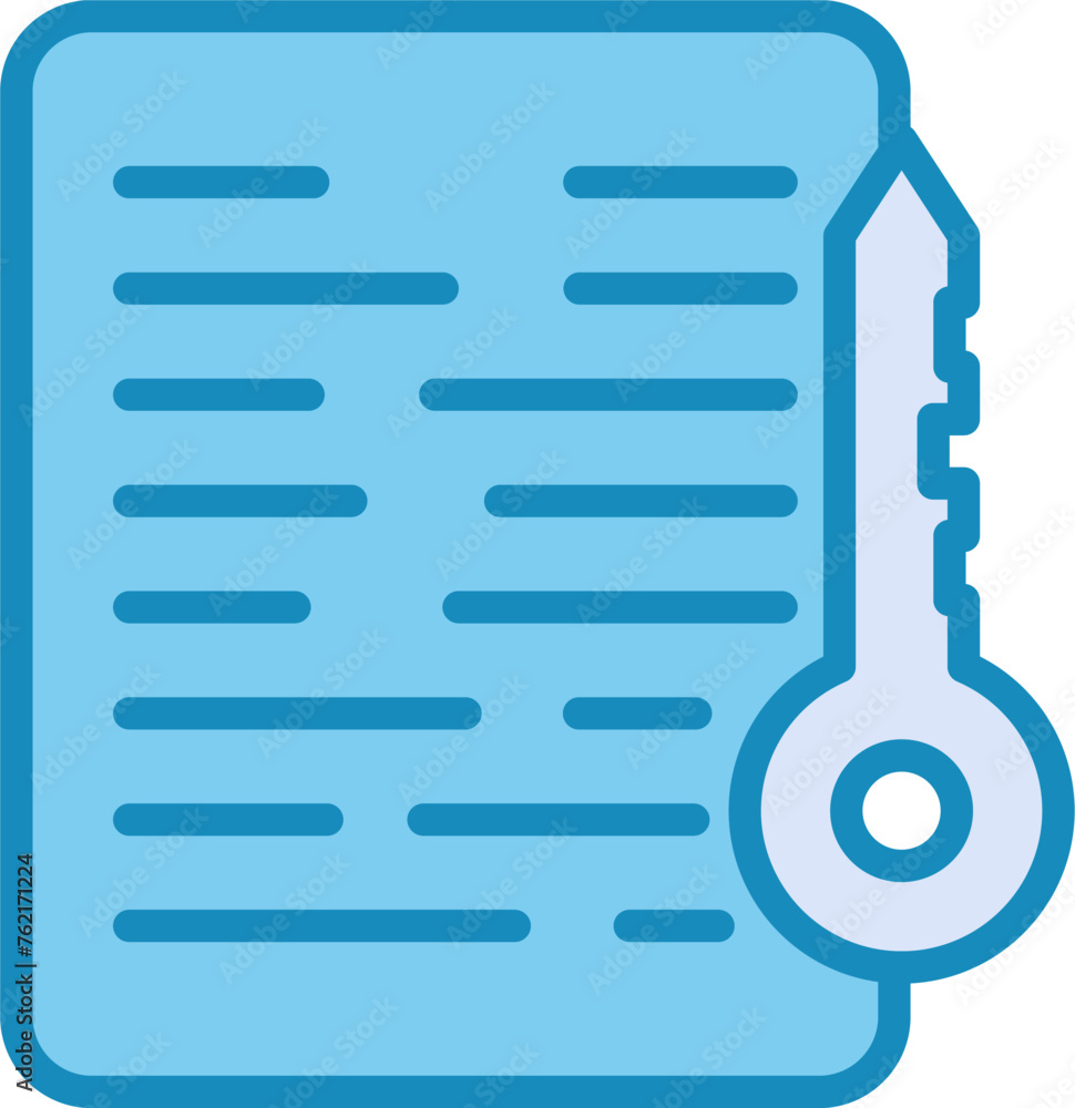 Document Access Vector Icon Document Access Vector Icon