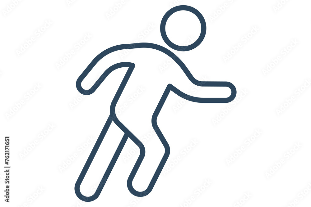 running icon. people running. icon related to sport, gym. line icon style. element illustration. running icon. people running. icon related to sport, gym. line icon style. element illustration.