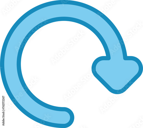 Rotate Right Vector Icon