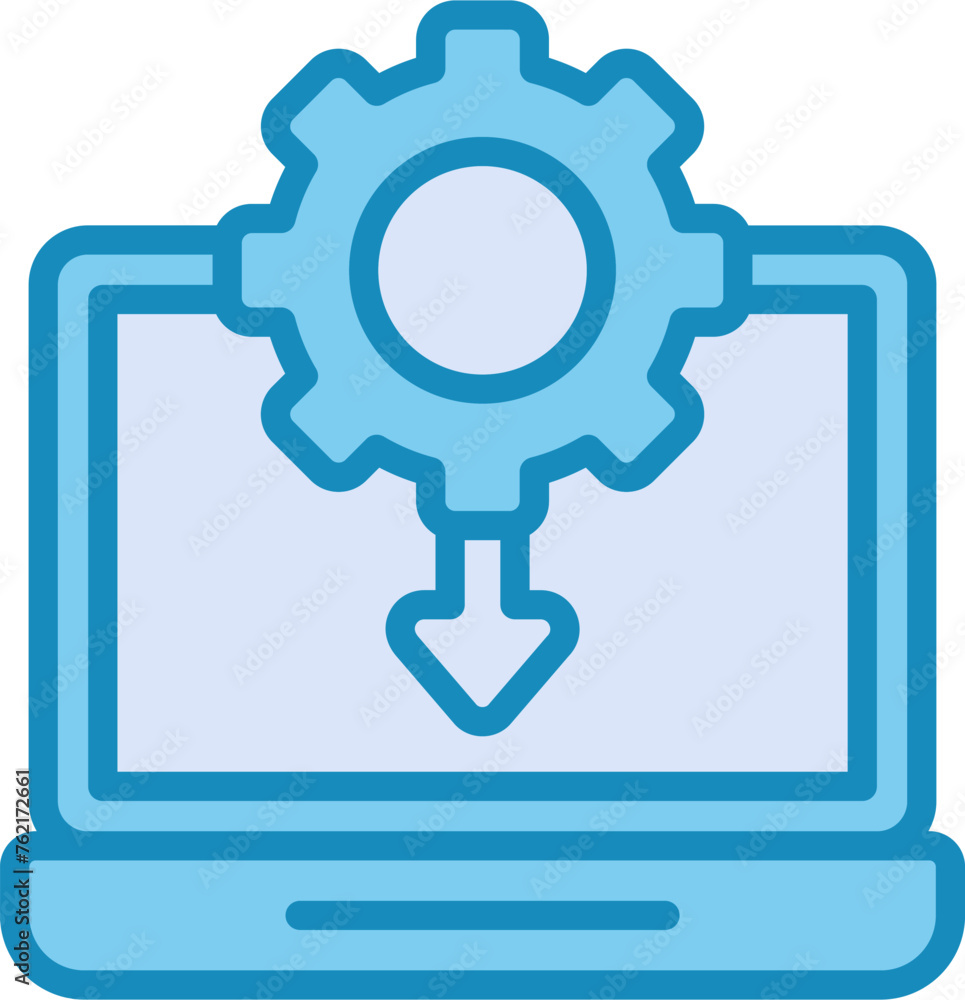 Device Driver Vector Icon Device Driver Vector Icon