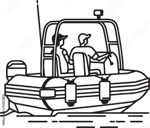 pontoon boating pontoon boat silhouette vector