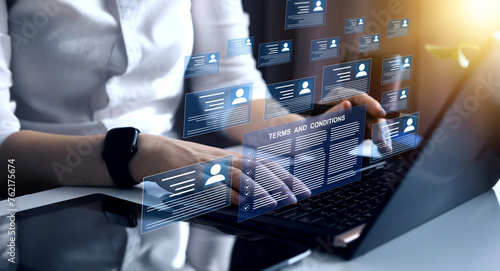Canvas Print Terms and conditions for employers