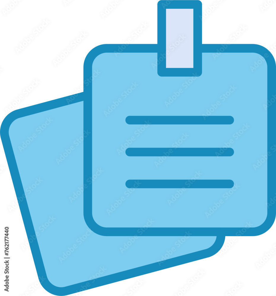 Memo Vector Icon Memo Vector Icon