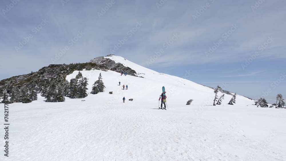 Path to the Snowy Summit