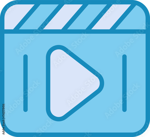 Clapperboard Vector Icon