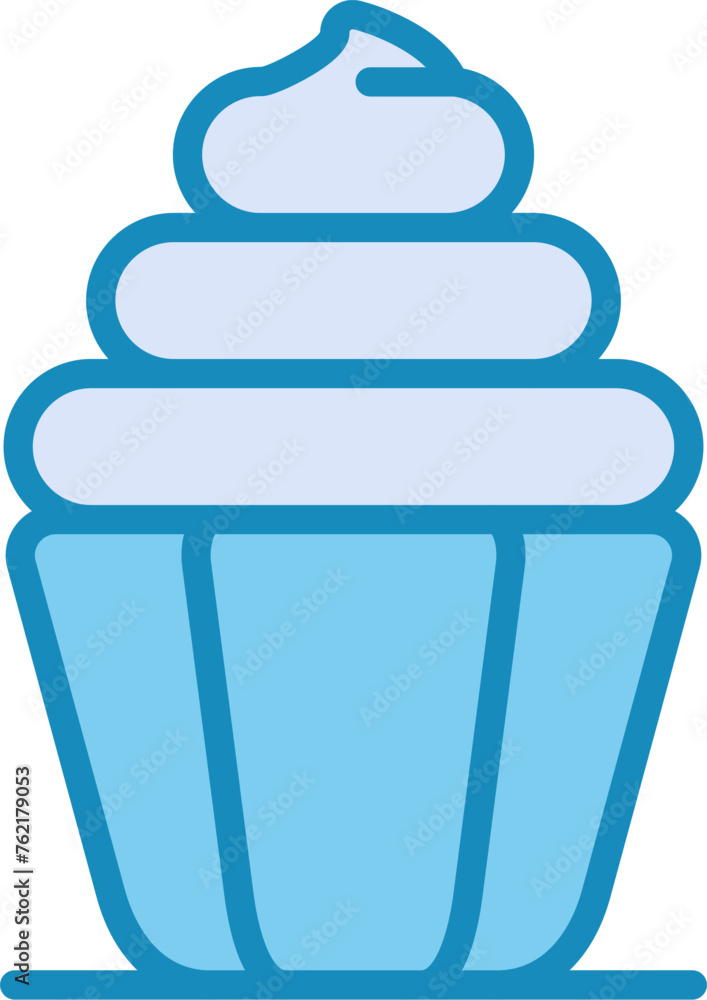 Cupcake Vector Icon Cupcake Vector Icon