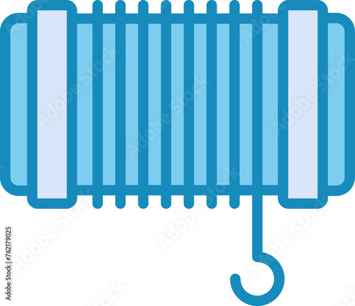 Cable Pulling Rope Vector Icon