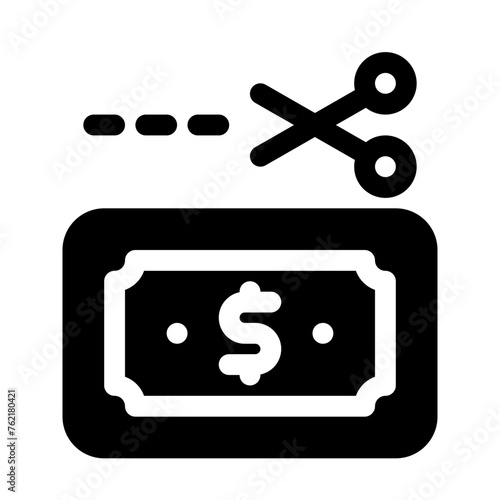 Payroll Tax Glyph Icon