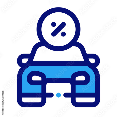 Vehicle Tax Mixed Icon