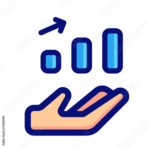 Profit Color Outline Icon