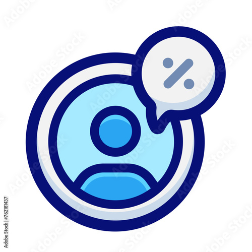 Tax Payer Color Outline Icon