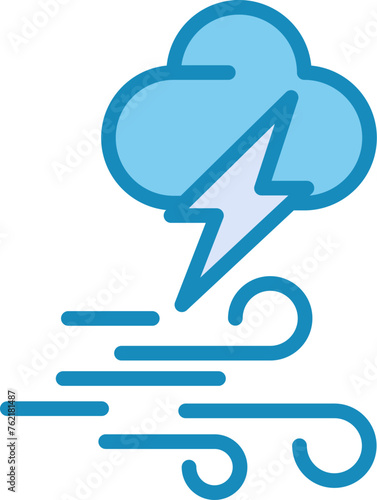 Storm Vector Icon