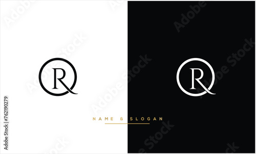 RO, OR,R , O, Abstract Letters Logo monogram