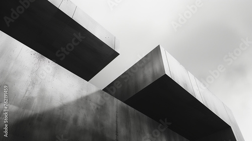 Minimalistic Architectural Elegance: Sophisticated Desktop Wallpaper