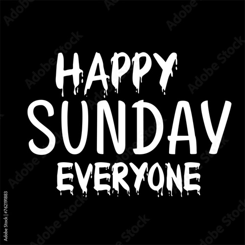 Happy Sunday  Everyone Logo