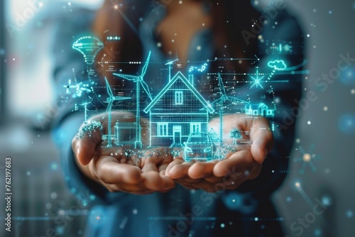 Symbolizing Innovation: How Real Estate Advertising Embraces Intelligent Systems and Sustainable Living