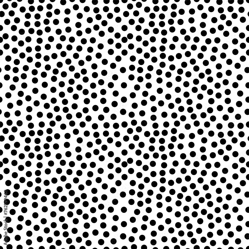 Seamless pattern with small confetti. illusion and ripples. Black and white Seamless pattern with small confetti. illusion and ripples. Black and white