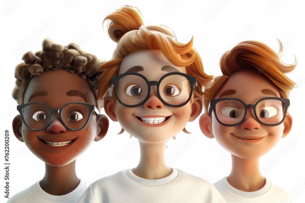 Group of People Wearing Glasses Group of People Wearing Glasses
