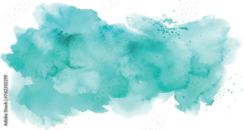 watercolor blue turquoise background