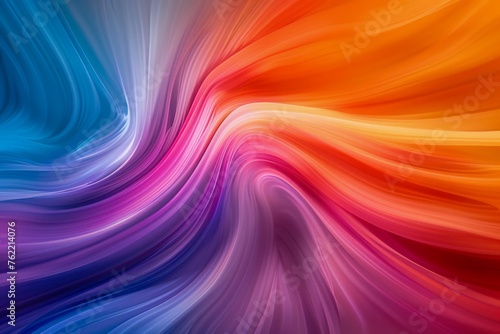 Wallpaper Mural Vibrant Multicolored Abstract Swirl Background, Vivid Rainbow Color Spectrum Twirl, Dynamic Colorful Spiral Wallpaper Torontodigital.ca