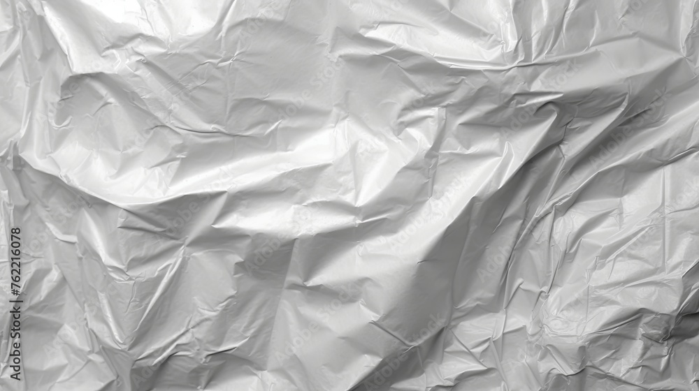 View of a White Plastic Bag Background. Generative AI View of a White Plastic Bag Background. Generative AI
