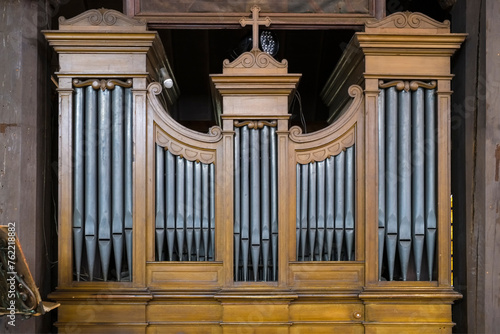orgue de chœur de l'église d'Honfleur photo