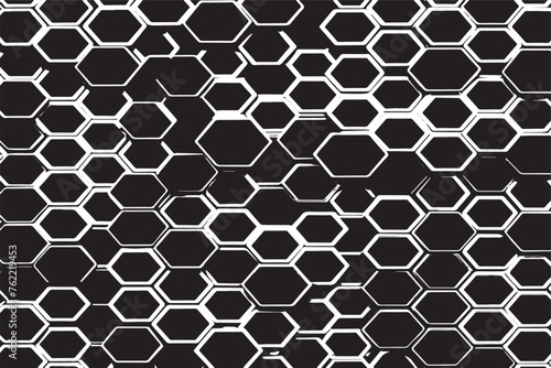 Black and White Texture: Vector Image Background with Monochrome Overlay