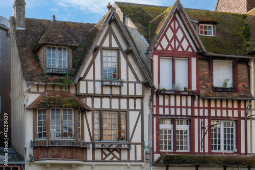 Foto Façade de maisons normandes à Deauville