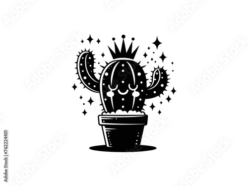 Desert Delights  Cactus Vector Illustration