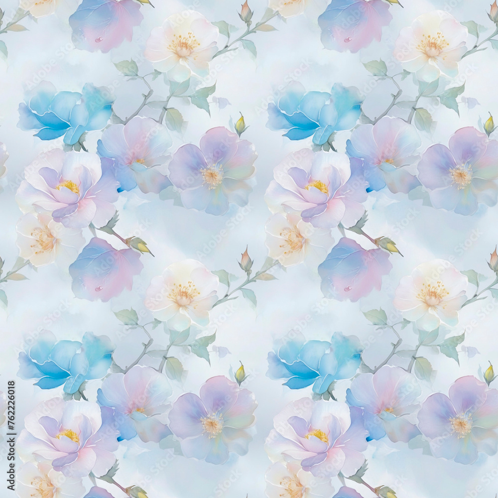 Fototapeta premium background with flowers