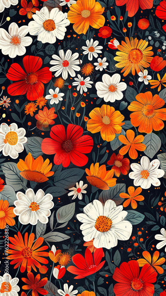 Coral flower and leaves texture pattern. Floral background.Pattern can be used for wallpaper, pattern background, surface textures
Coral flower and leaves texture pattern. Floral background.Pattern can be used for wallpaper, pattern background, surface textures
