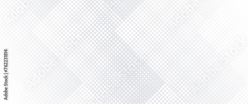 Abstract background with white dots seamless pattern. Halftone gradient modern and clean landing page concept. Vector illustration 