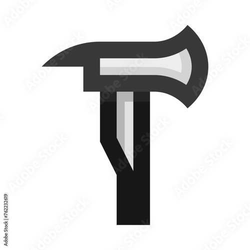Hatchet Axe Flat Icon