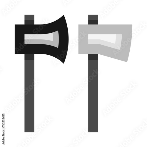 Hatchet Axes Flat Icon