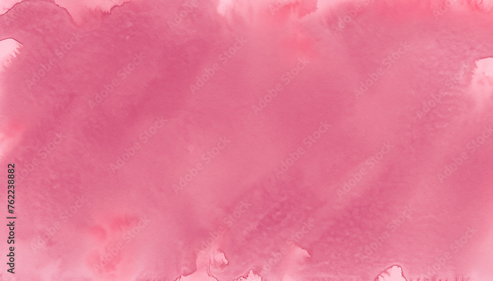 Watercolour background. Colorize pink pastel, neutral abstract texture painted backdrop. Horizontal image style. Top view.