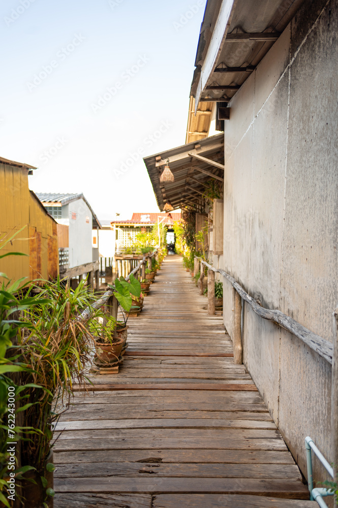 Koh Lanta Altstadt und Einkaufstraße in Thailand Koh Lanta Altstadt und Einkaufstraße in Thailand