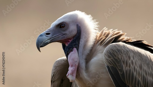 A Vulture With Its Head Turned To The Side Listen © Deebe