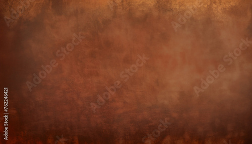 Painted canvas or muslin fabric cloth studio backdrop or background, suitable for use with portraits, products and concepts. Dark brown with red and orange warm tones.