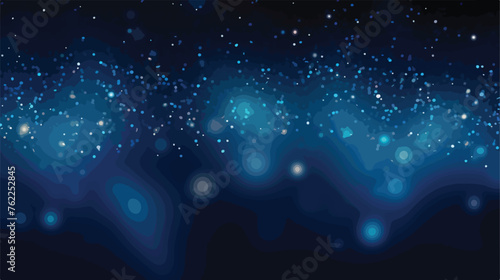 DARK BLUE vector blurred and colored background. Gli photo