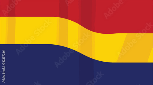 Flag of Andorra vector  flat vector