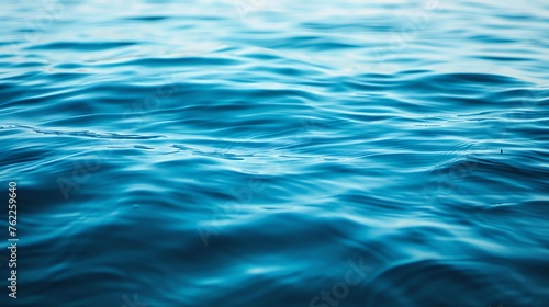 Blue sea water wave background