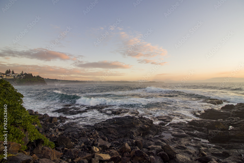 Beautiful morning view, sunrise landscape photography