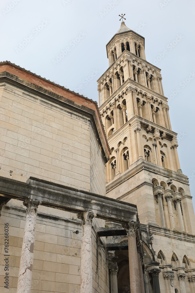 The building of the chapel of the Cathedral of St. Duje in Split