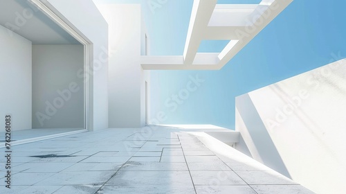 white architecture 