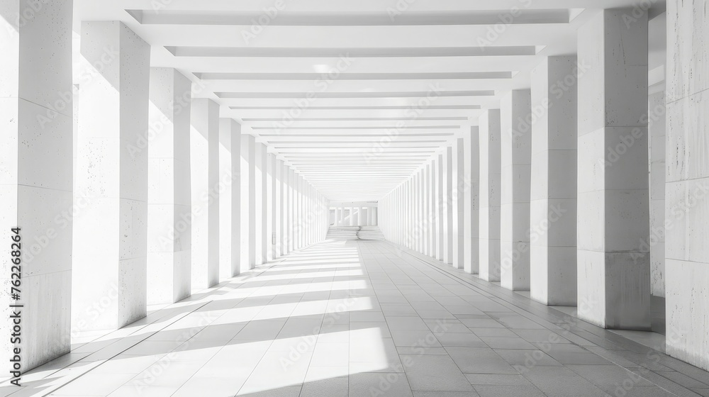 Fototapeta premium white architecture