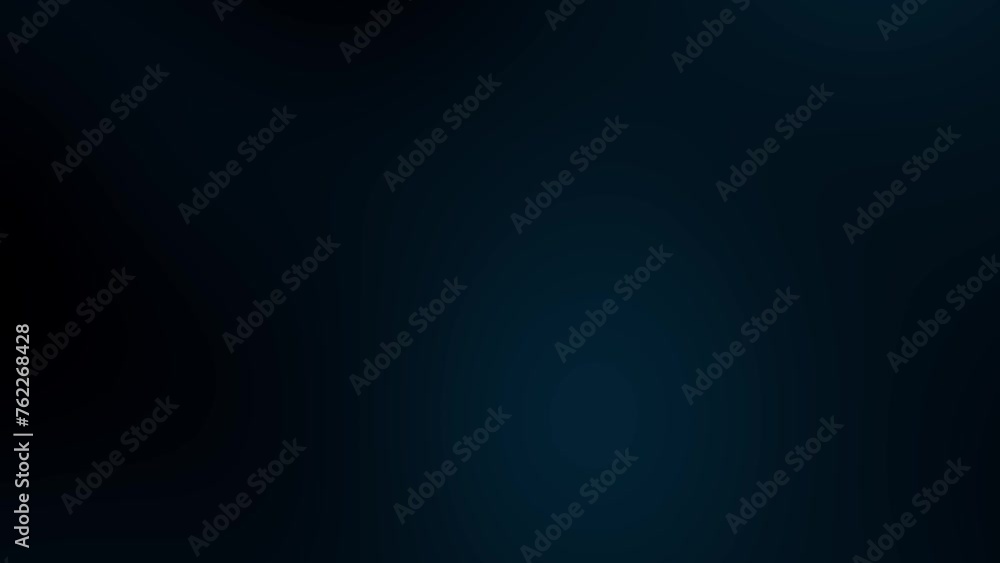 Smooth black and blue gradient dark background animation