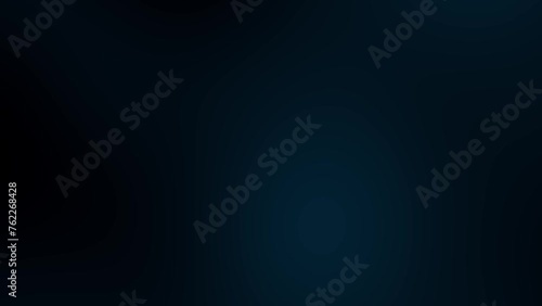 Smooth black and blue gradient dark background animation