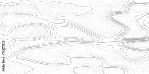 Background of the topographic map. Topographic map lines, contour background. Geographic topography of mountains in vector illustration. The texture of the topographic image. 